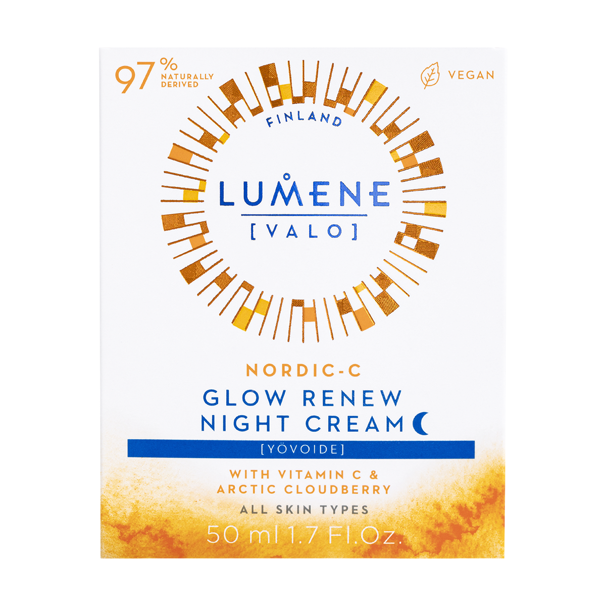 Vitamin C Aydınlatıcı & Leke Karşıtı Gece Bakım Kremi 50 ML- Glow Renew Night Cream 